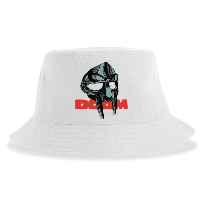 Funny Doom Mask All Caps Madvillain Mf Sustainable Bucket Hat