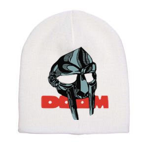 Funny Doom Mask All Caps Madvillain Mf Short Acrylic Beanie