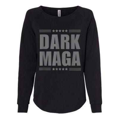 Funny Dark Maga 2024 Maga New! Dark Maga Womens California Wash Sweatshirt