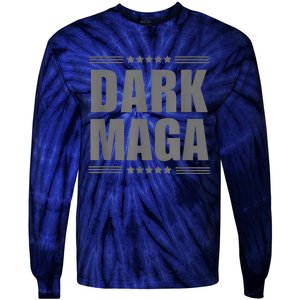 Funny Dark Maga 2024 Maga New! Dark Maga Tie-Dye Long Sleeve Shirt