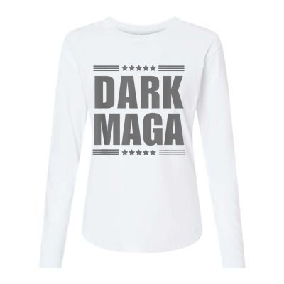 Funny Dark Maga 2024 Maga New! Dark Maga Womens Cotton Relaxed Long Sleeve T-Shirt