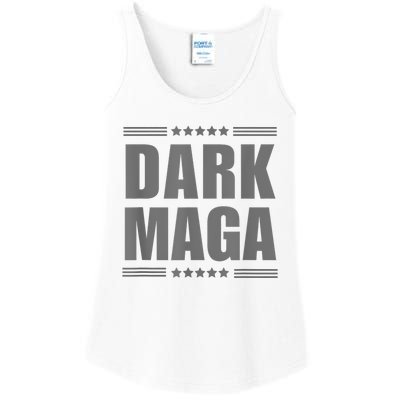 Funny Dark Maga 2024 Maga New! Dark Maga Ladies Essential Tank