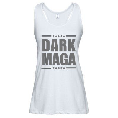 Funny Dark Maga 2024 Maga New! Dark Maga Ladies Essential Flowy Tank