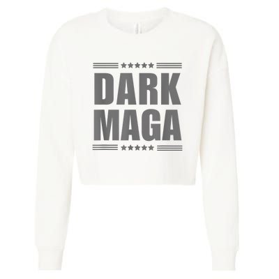 Funny Dark Maga 2024 Maga New! Dark Maga Cropped Pullover Crew