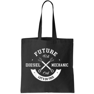 Future Diesel Mechanic Diesel Truck Gift Idea Tote Bag