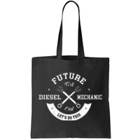 Future Diesel Mechanic Diesel Truck Gift Idea Tote Bag