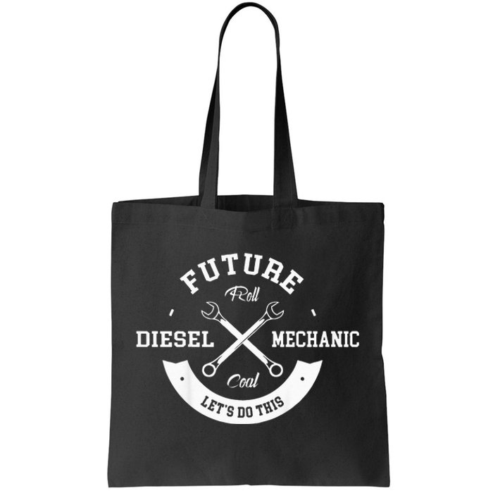 Future Diesel Mechanic Diesel Truck Gift Idea Tote Bag