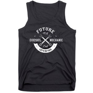 Future Diesel Mechanic Diesel Truck Gift Idea Tank Top