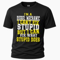 Funny Diesel Mechanic Quote Cooling Performance Crew T-Shirt