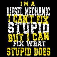 Funny Diesel Mechanic Quote Cooling Performance Crew T-Shirt