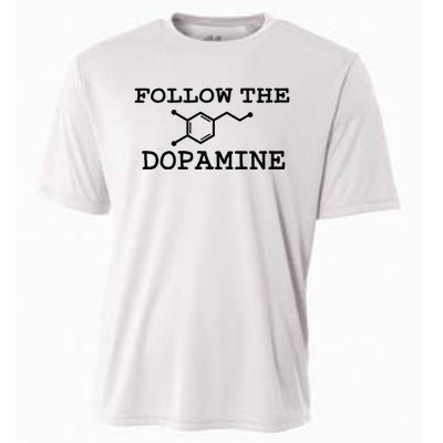 Follow Dopamine Meme Trend Motivational Adhd Funny Cooling Performance Crew T-Shirt