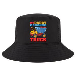 Father's Day My Daddy Is Stronger Than A Truck Trucker Dad Cool Comfort Performance Bucket Hat