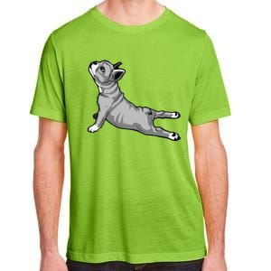 Funny Dog Meditation Tee Pilates Yoga And Dogs Lover Gift Adult ChromaSoft Performance T-Shirt