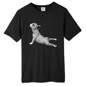 Funny Dog Meditation Tee Pilates Yoga And Dogs Lover Gift Tall Fusion ChromaSoft Performance T-Shirt