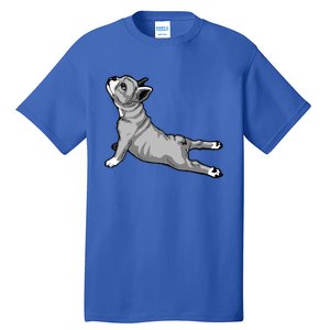 Funny Dog Meditation Tee Pilates Yoga And Dogs Lover Gift Tall T-Shirt