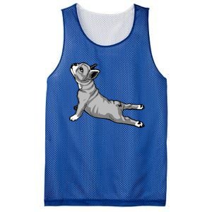 Funny Dog Meditation Tee Pilates Yoga And Dogs Lover Gift Mesh Reversible Basketball Jersey Tank