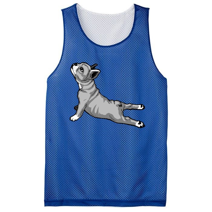 Funny Dog Meditation Tee Pilates Yoga And Dogs Lover Gift Mesh Reversible Basketball Jersey Tank