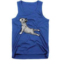 Funny Dog Meditation Tee Pilates Yoga And Dogs Lover Gift Tank Top