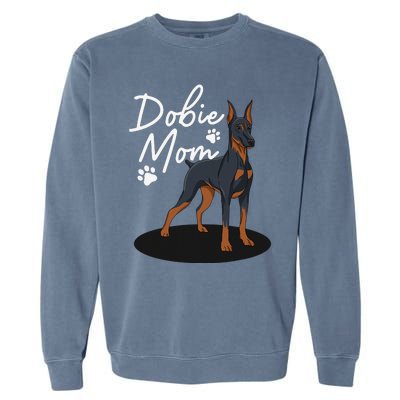 funny Doberman Mom For Mother Doberman Pinscher Garment-Dyed Sweatshirt