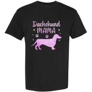 Funny Dachshund Mama For Dog Lovers Garment-Dyed Heavyweight T-Shirt