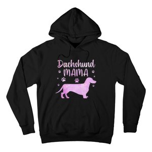 Funny Dachshund Mama For Dog Lovers Hoodie