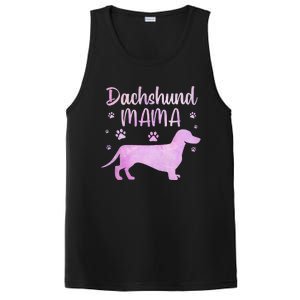 Funny Dachshund Mama For Dog Lovers PosiCharge Competitor Tank