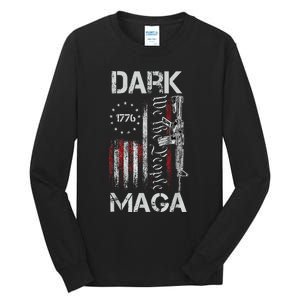 Funny Dark Maga 2024 Maga New! Dark Maga Tall Long Sleeve T-Shirt