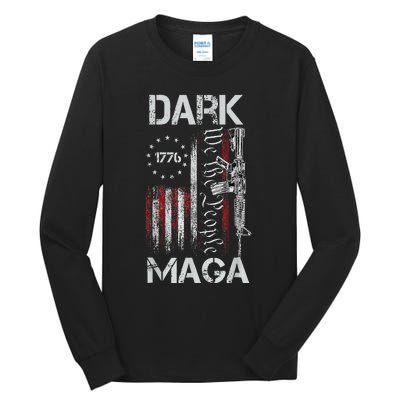 Funny Dark Maga 2024 Maga New! Dark Maga Tall Long Sleeve T-Shirt