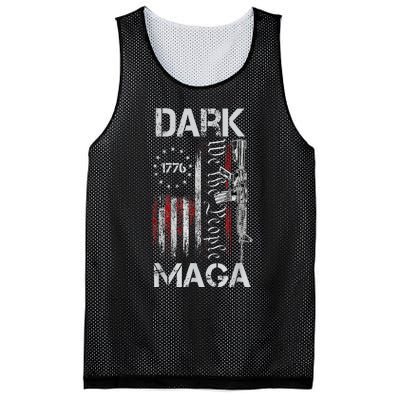 Funny Dark Maga 2024 Maga New! Dark Maga Mesh Reversible Basketball Jersey Tank