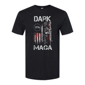 Funny Dark Maga 2024 Maga New! Dark Maga Softstyle CVC T-Shirt