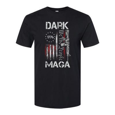 Funny Dark Maga 2024 Maga New! Dark Maga Softstyle CVC T-Shirt