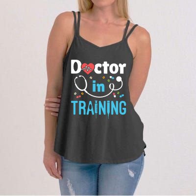 Future Doctor Medical School Medicine Doctor In Training Women's Strappy Tank