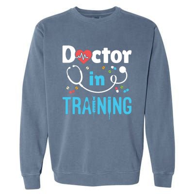 Future Doctor Medical School Medicine Doctor In Training Garment-Dyed Sweatshirt