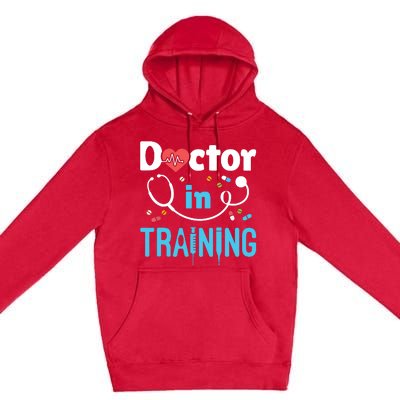 Future Doctor Medical School Medicine Doctor In Training Premium Pullover Hoodie