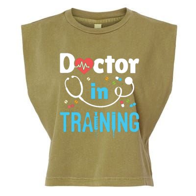 Future Doctor Medical School Medicine Doctor In Training Garment-Dyed Women's Muscle Tee