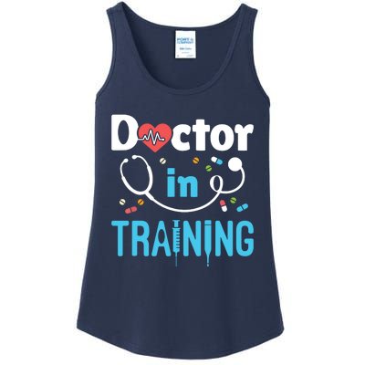 Future Doctor Medical School Medicine Doctor In Training Ladies Essential Tank