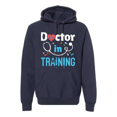 Future Doctor Medical School Medicine Doctor In Training Premium Hoodie