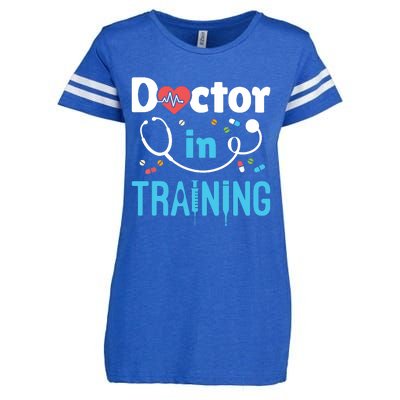 Future Doctor Medical School Medicine Doctor In Training Enza Ladies Jersey Football T-Shirt