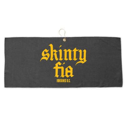 Fontaines DC Merch Skinty Fias Large Microfiber Waffle Golf Towel