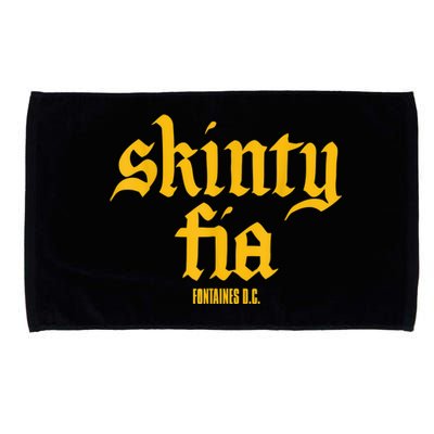 Fontaines DC Merch Skinty Fias Microfiber Hand Towel