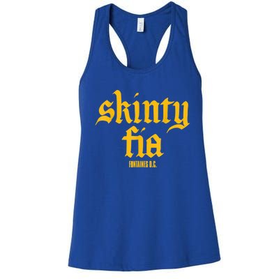 Fontaines DC Merch Skinty Fias Women's Racerback Tank