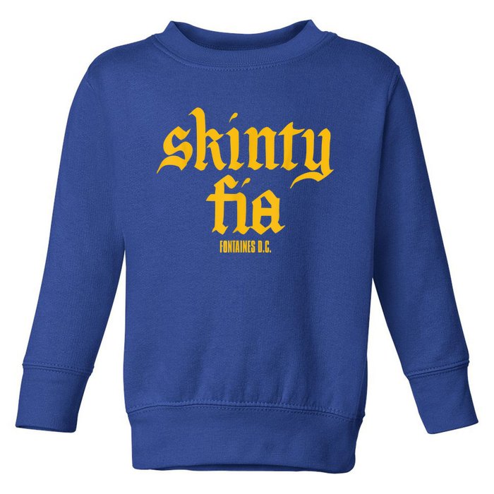 Fontaines DC Merch Skinty Fias Toddler Sweatshirt