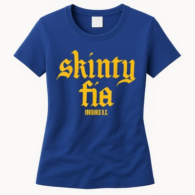 Fontaines DC Merch Skinty Fias Womens T-Shirt