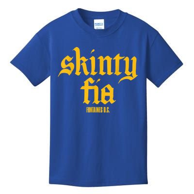 Fontaines DC Merch Skinty Fias Kids T-Shirt