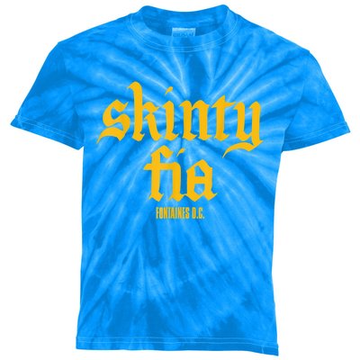 Fontaines DC Merch Skinty Fias Kids Tie-Dye T-Shirt