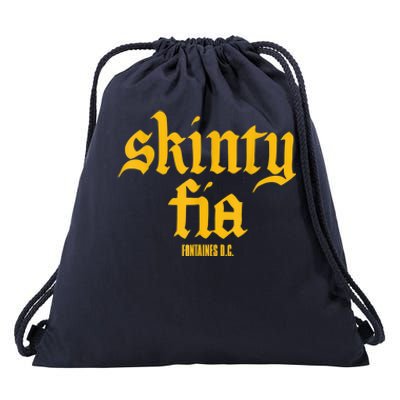 Fontaines DC Merch Skinty Fias Drawstring Bag