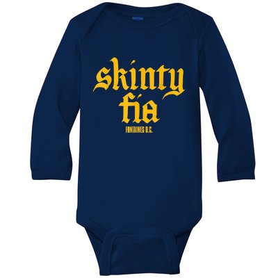 Fontaines DC Merch Skinty Fias Baby Long Sleeve Bodysuit