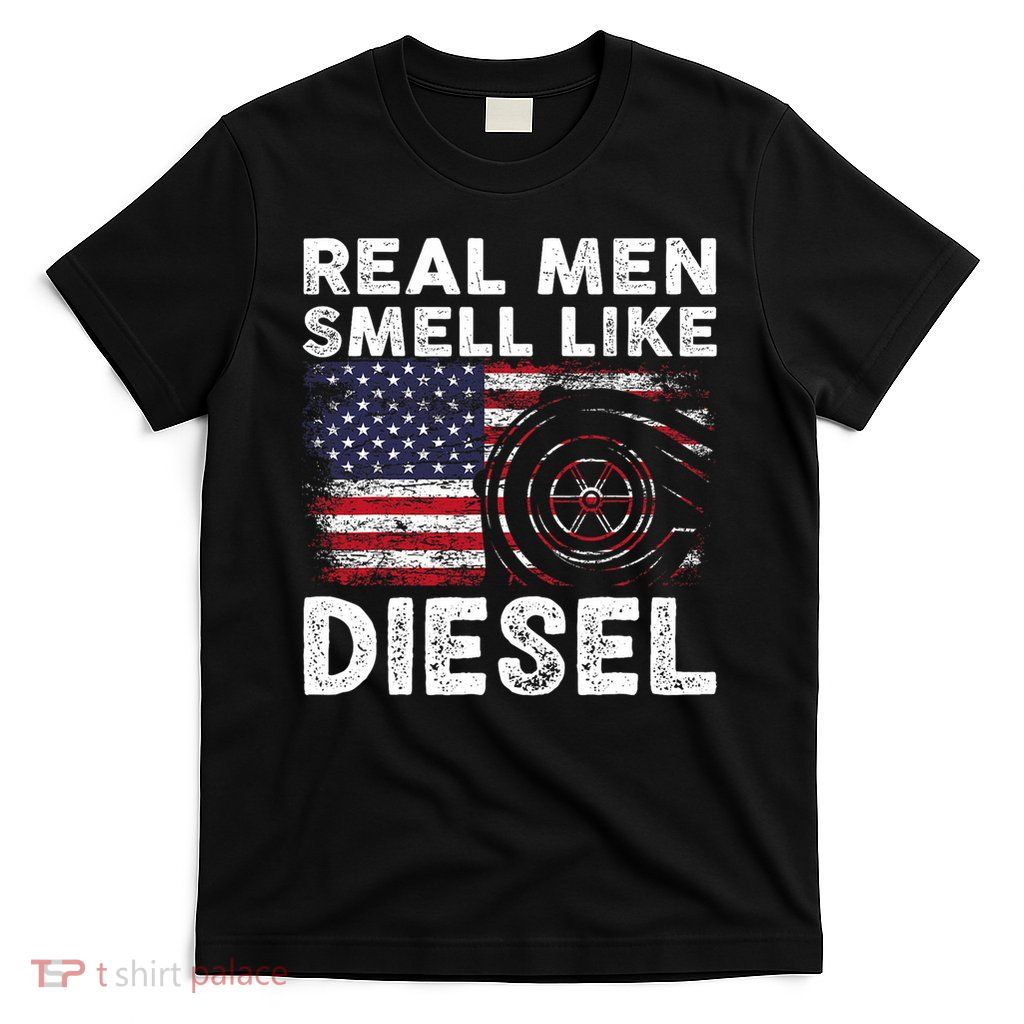 Funny Diesel Mechanic Gift Real Smell Like Diesel T-Shirt