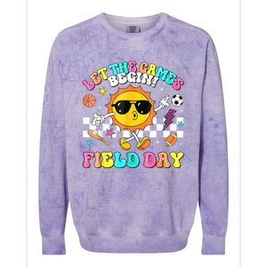 Field Day Meaningful Gift Colorblast Crewneck Sweatshirt