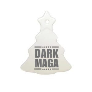 Funny Dark Maga 2024 Maga New! Dark Maga Ceramic Tree Ornament